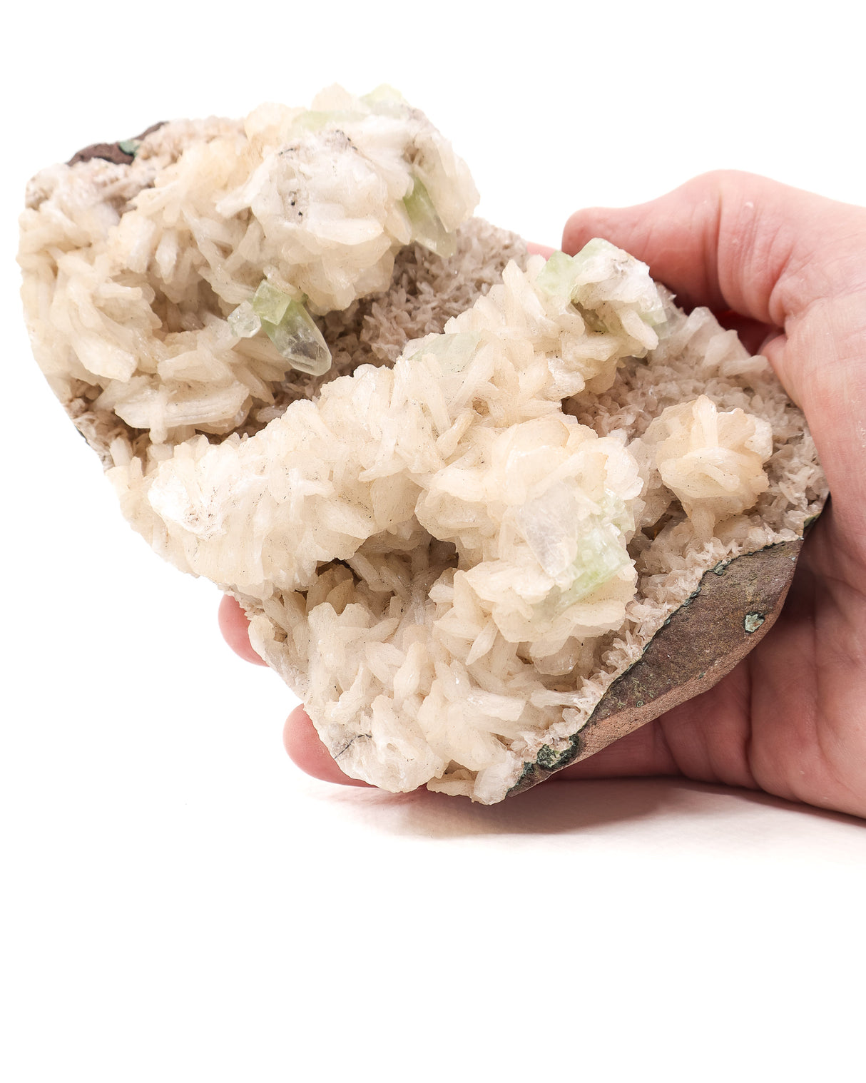 Celestial Garden – Apophyllite & Stilbite Crystal Specimen – 771g