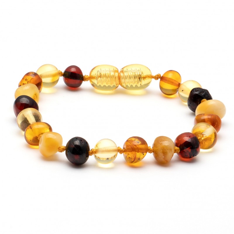 Baroque Baltic Amber Teething Bracelet 14cm & 16.5cm
