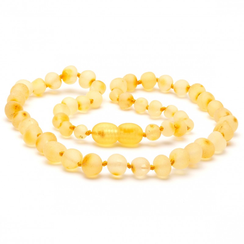 Baroque Baltic Amber Baby Teething Necklace 28 - 32 cm sizes