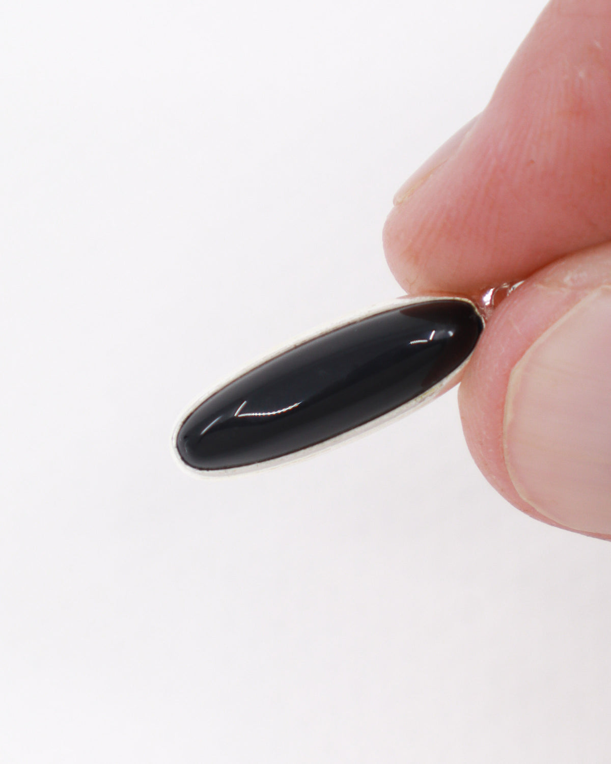 Black Onyx Sterling Silver Earrings – The Midnight Shield | Protection & Strength