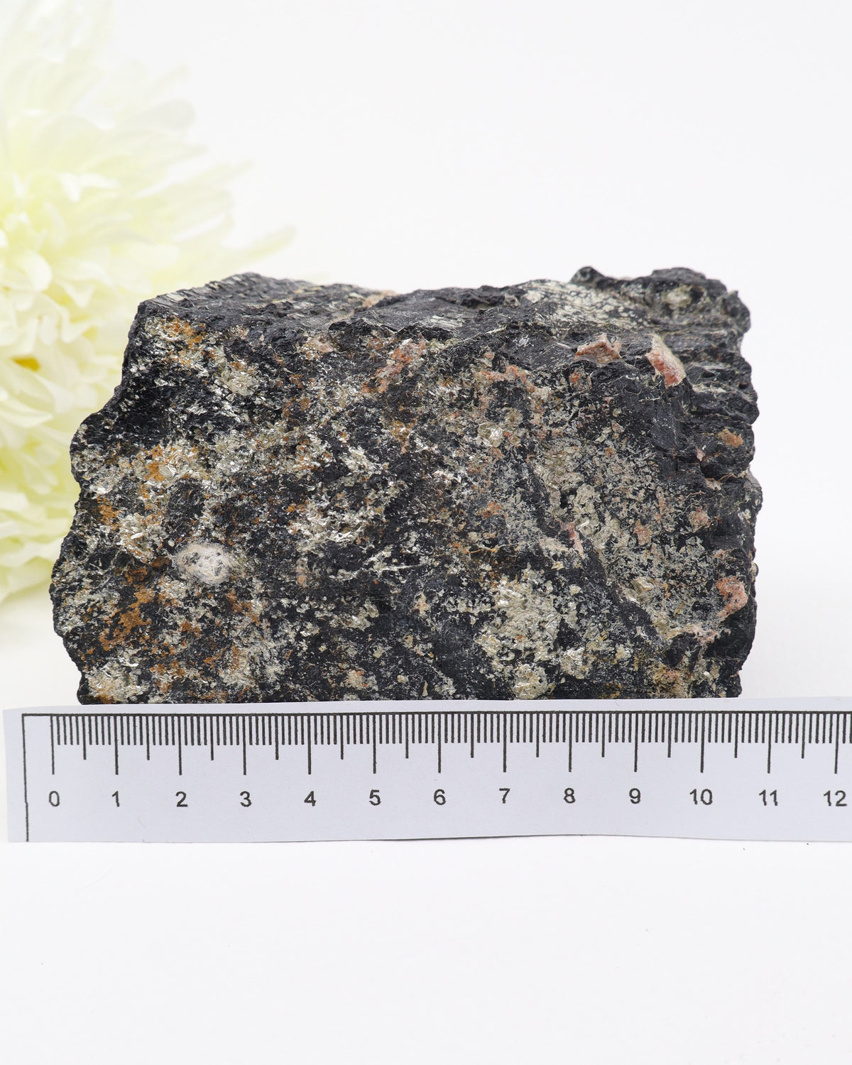 Black Tourmaline with Pink Feldspar 1.242kg – The Guardian Stone | Protection & Grounding