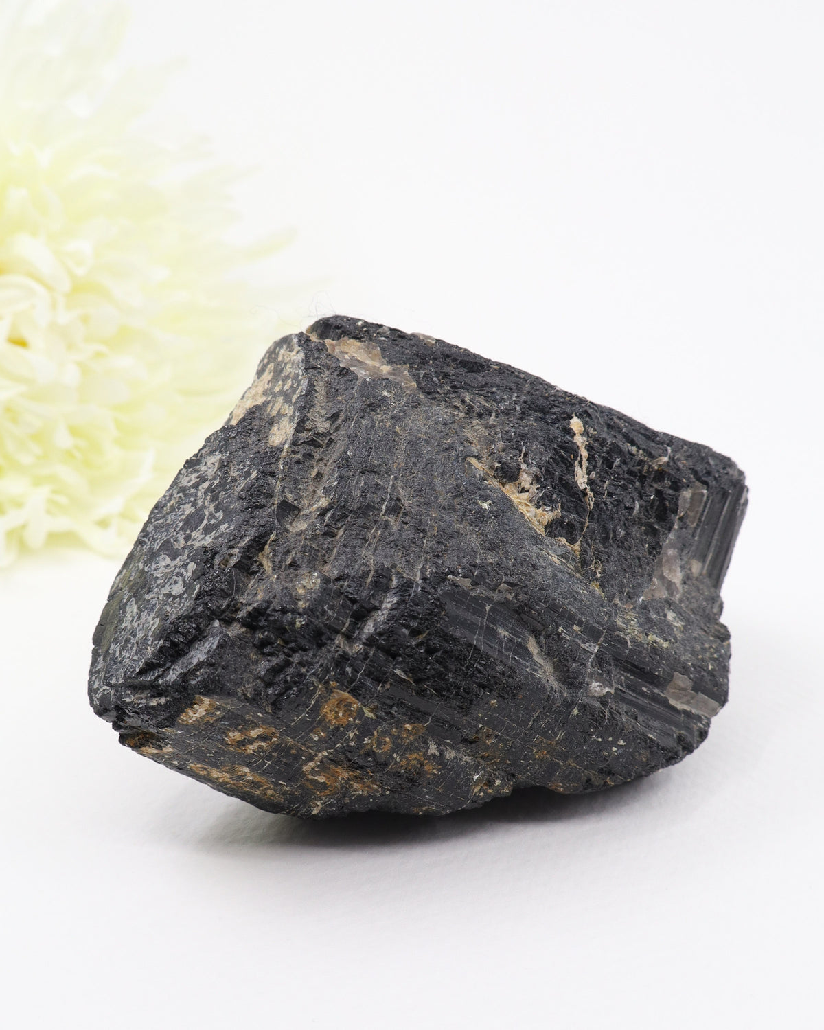 Black Tourmaline Natural Specimen 696g – The Guardian Stone | Protection & Grounding