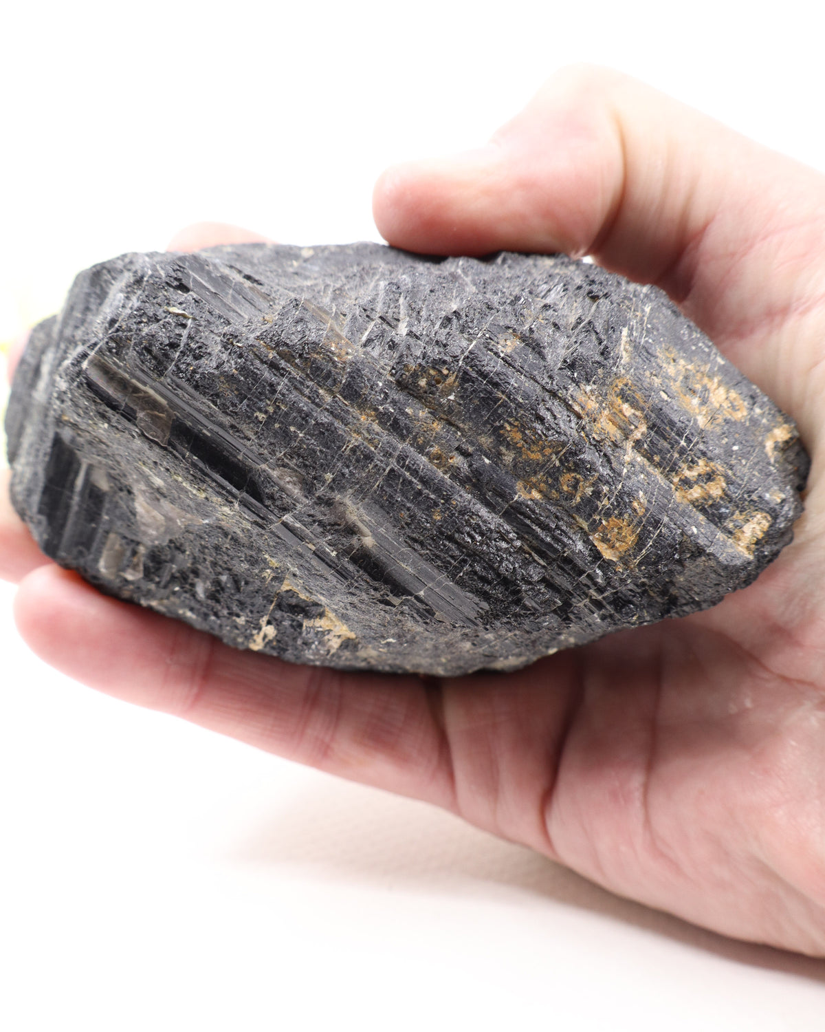 Black Tourmaline Natural Specimen 696g – The Guardian Stone | Protection & Grounding