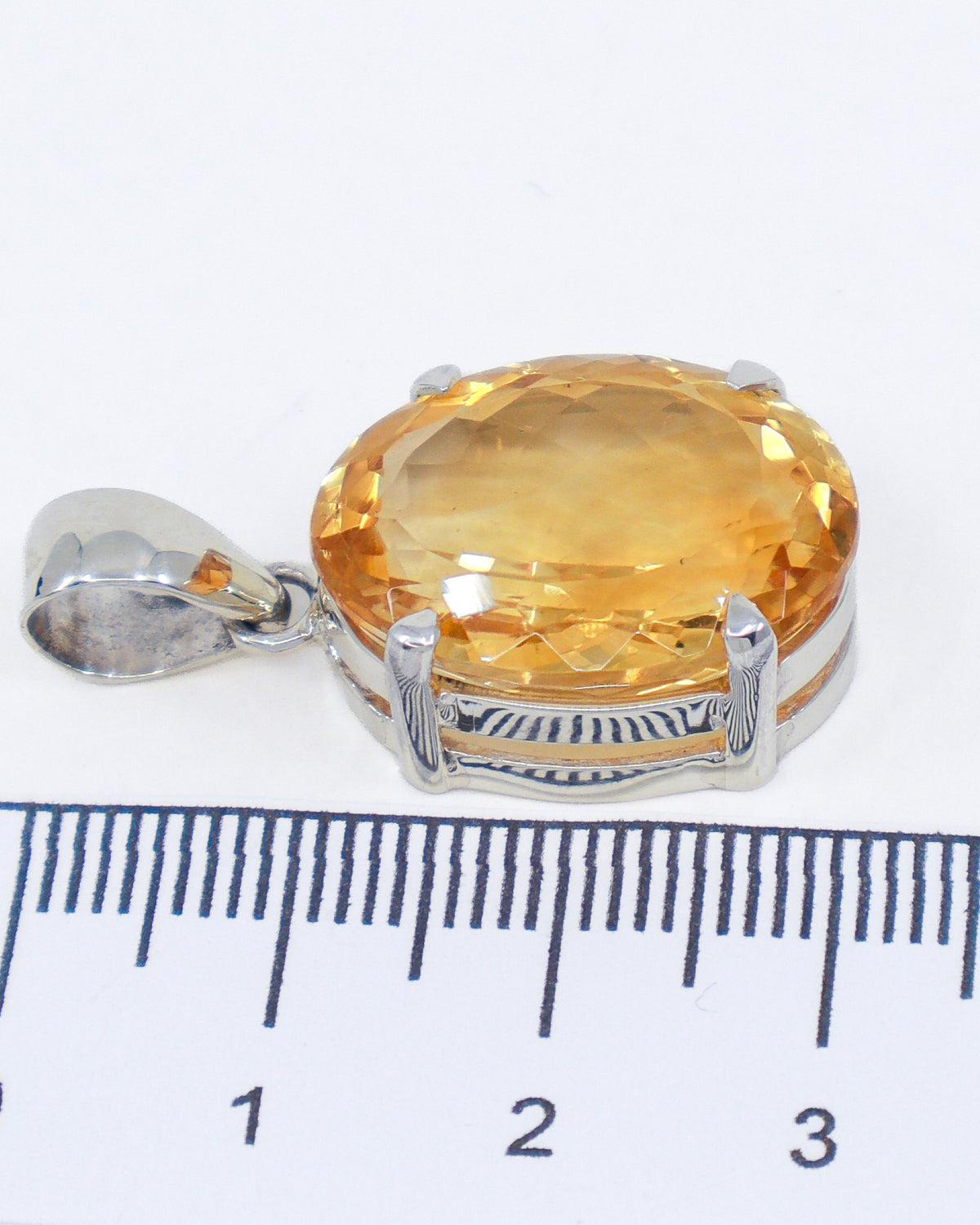 Brazilian Citrine Pendant – Golden Sun Oracle | Abundance & Success