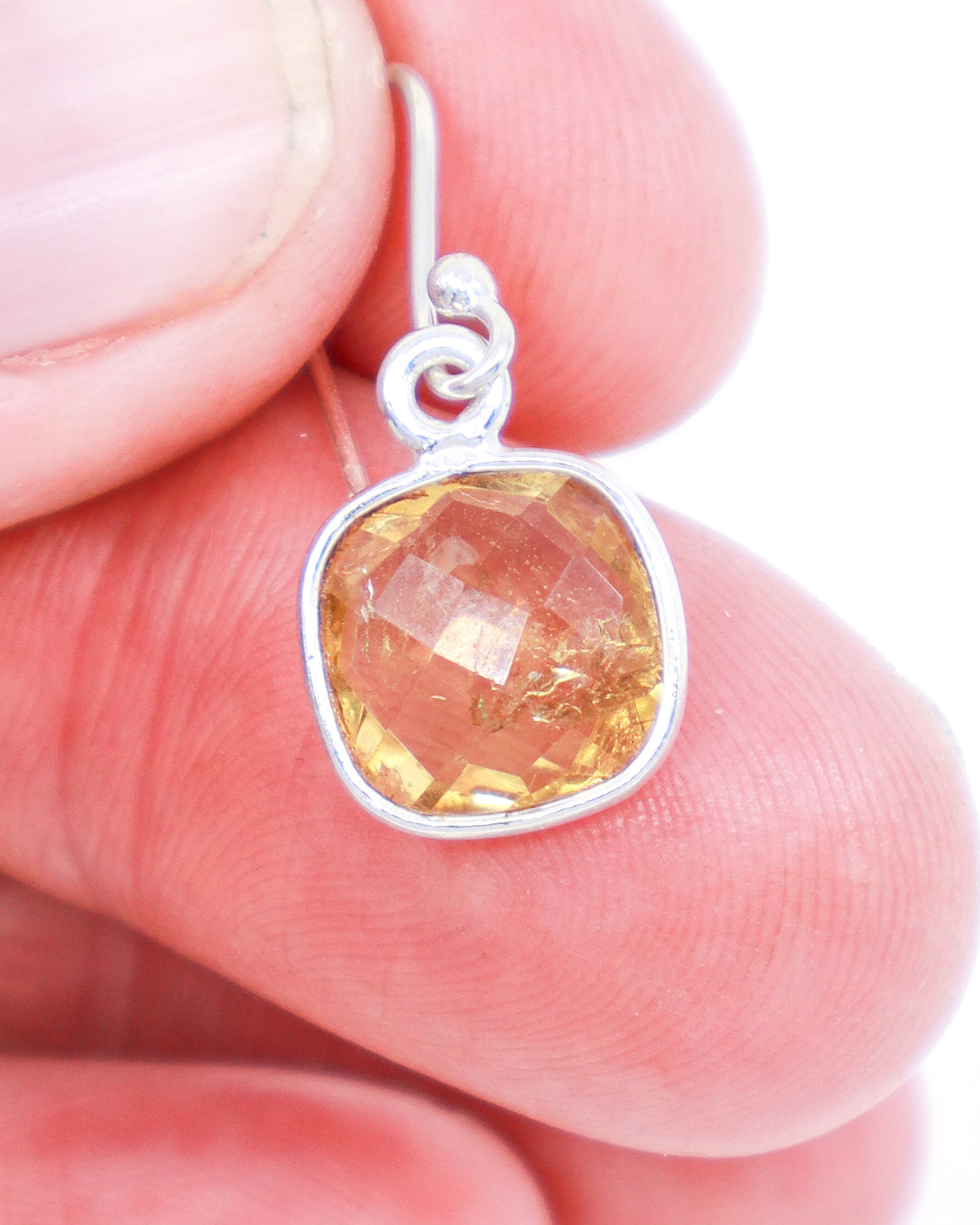 Brazilian Citrine Earrings – Golden Light | Abundance & Joy