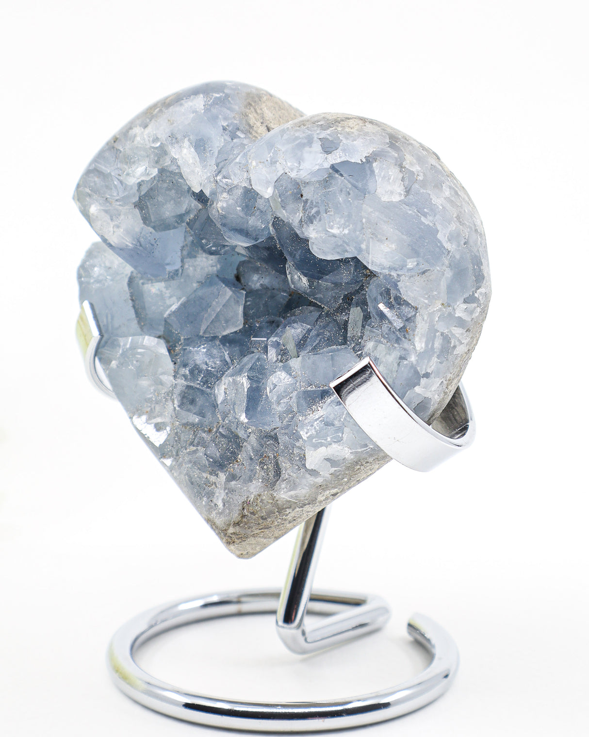 Angel's Embrace – Celestite Crystal Heart