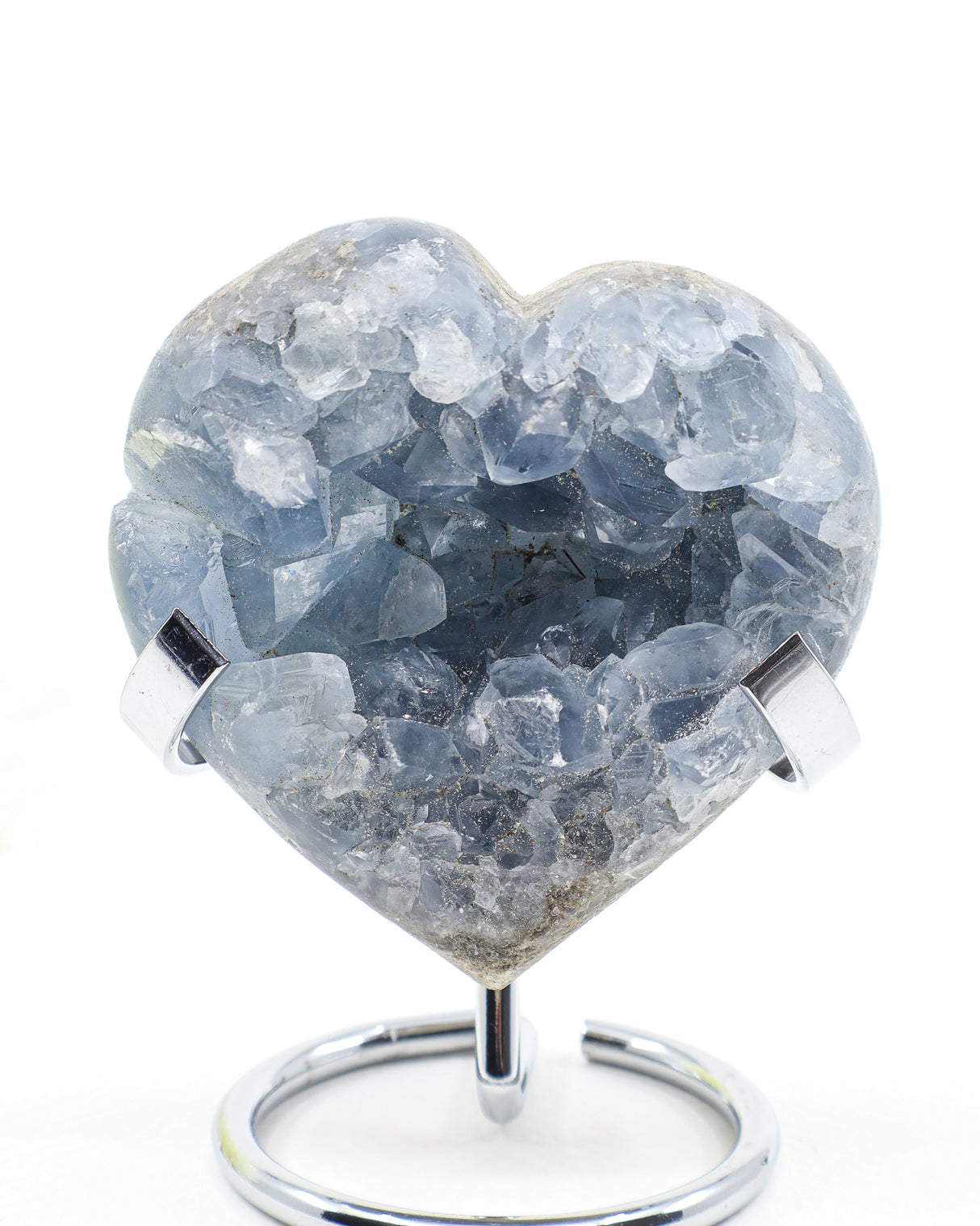 Angel's Embrace – Celestite Crystal Heart