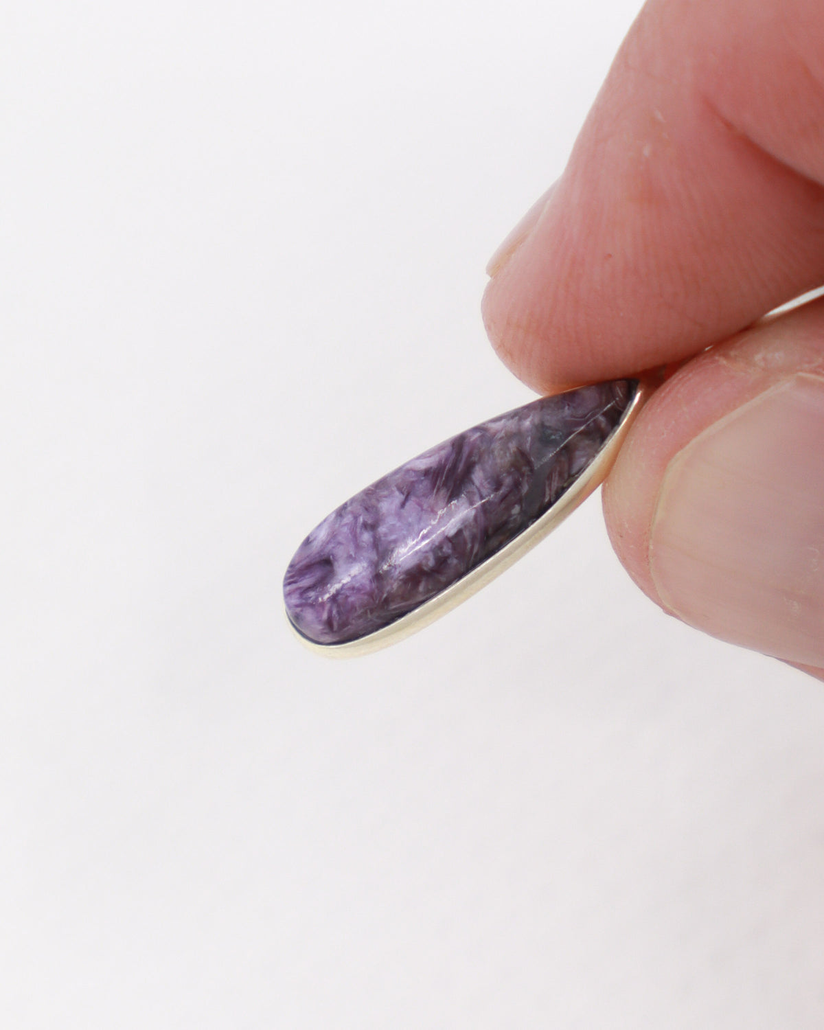 Charoite Sterling Silver Earrings – Violet Awakening | Intuition & Transformation