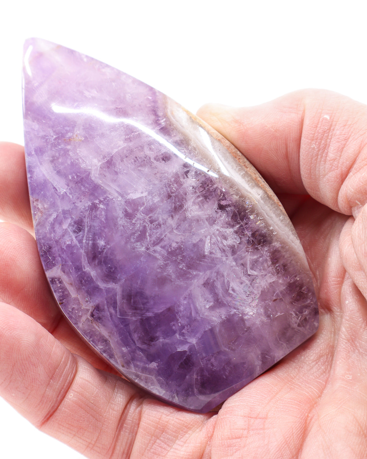 Chevron Amethyst Freeform | Intuition, Inner Wisdom & Spiritual Protection