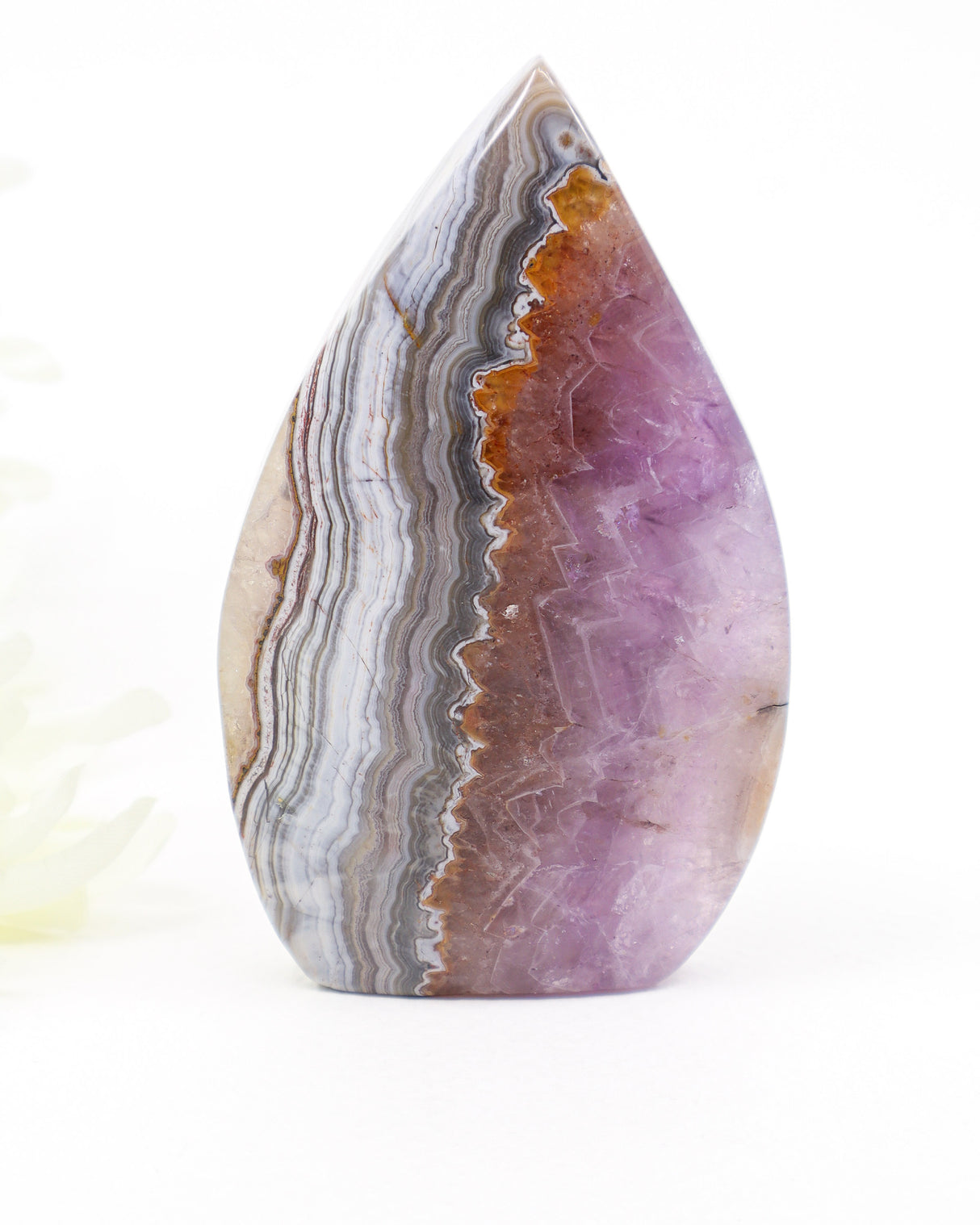 Chevron Amethyst Freeform | Intuition, Balance & Spiritual Protection