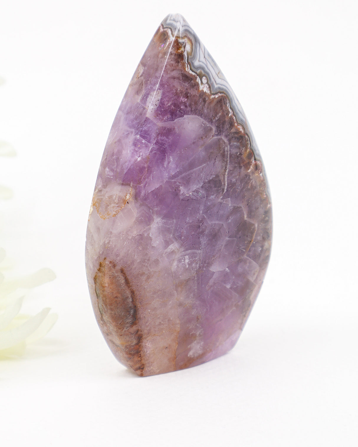 Chevron Amethyst Freeform | Intuition, Transformation & Spiritual Insight