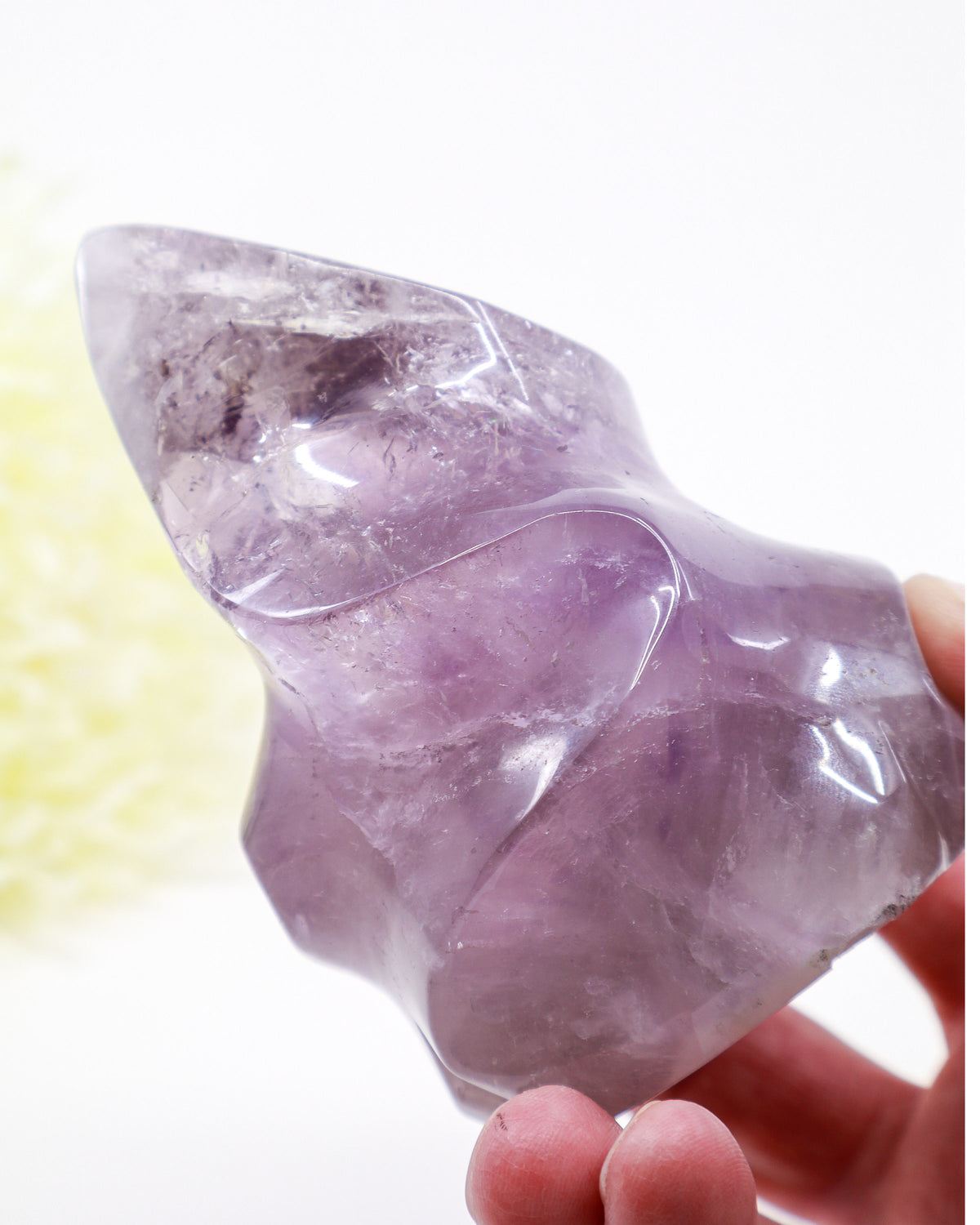 Amethyst Flame 515g – The Lavender Light | Intuition, Clarity & Spiritual Growth