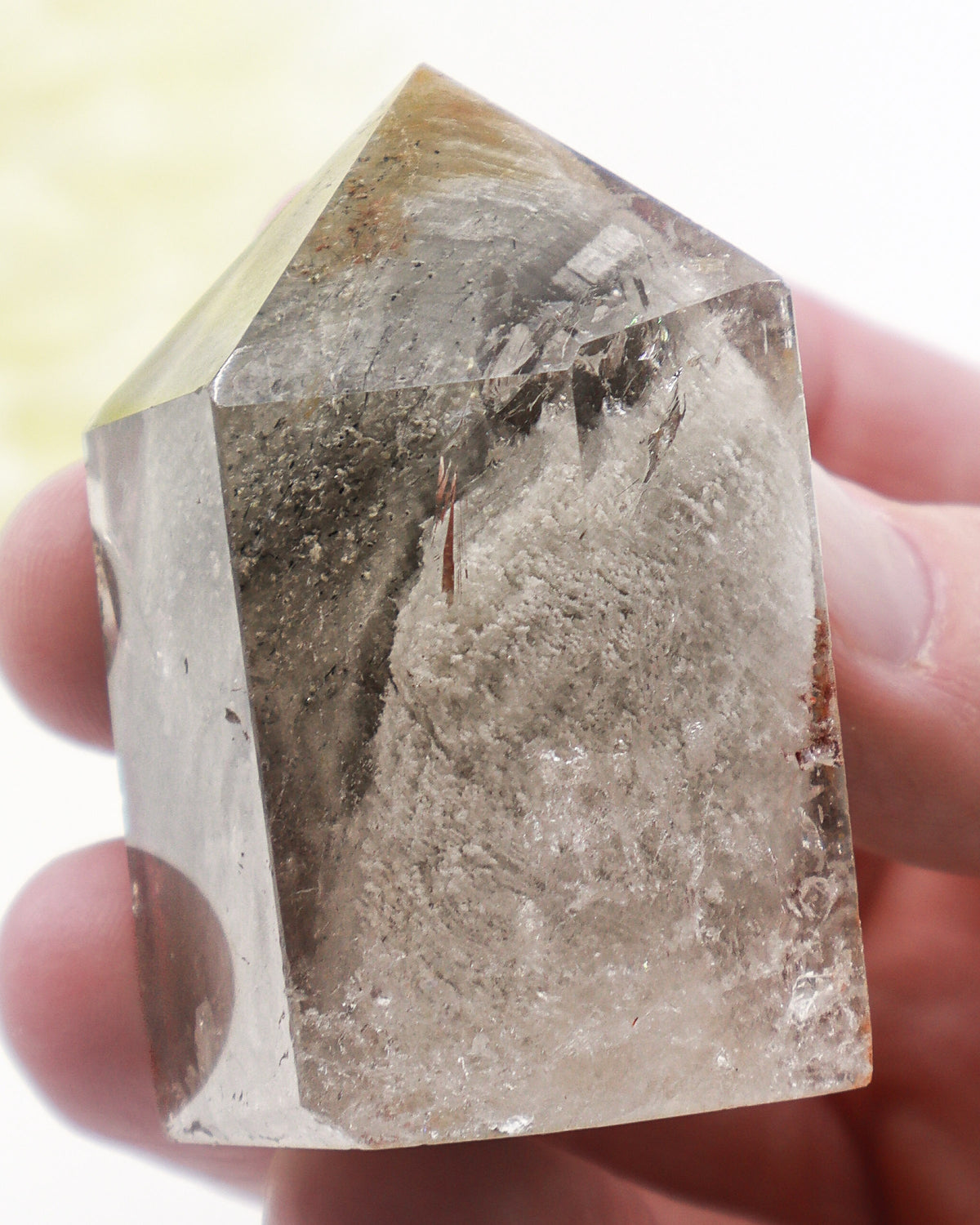 Garden Quartz Crystal Point 130g – The Enchanted Garden | Growth & Transformation