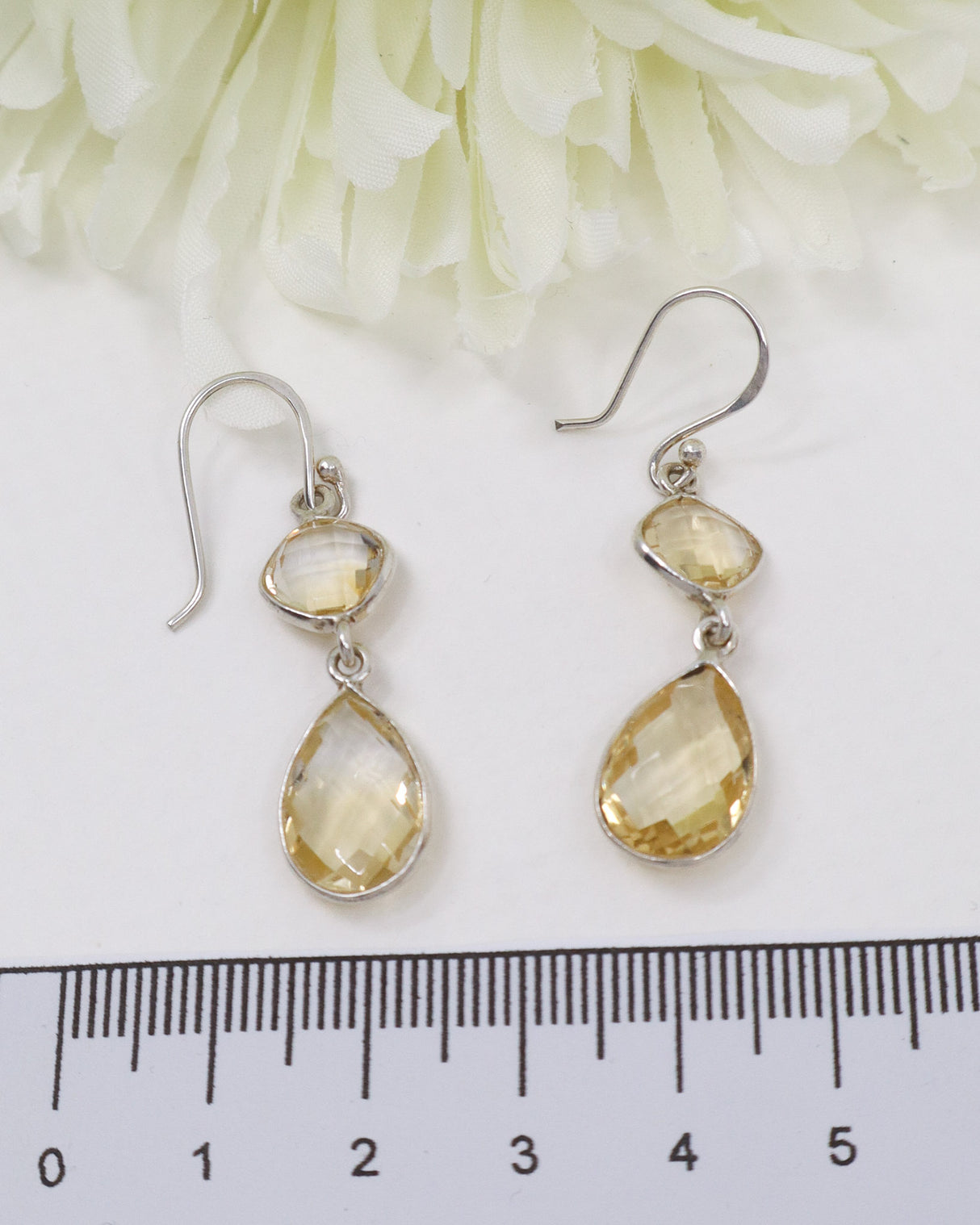 Citrine Sterling Silver Earrings | Abundance & Joy