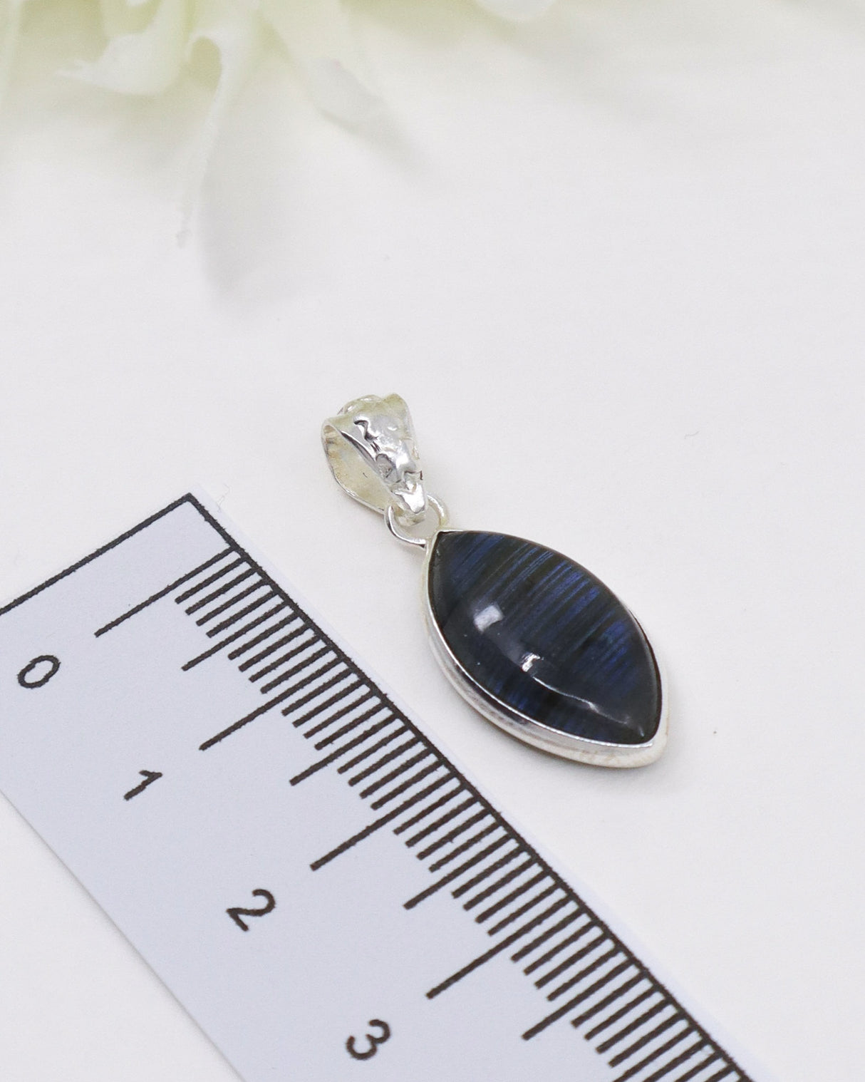 Labradorite Sterling Silver Pendant | Protection & Intuition