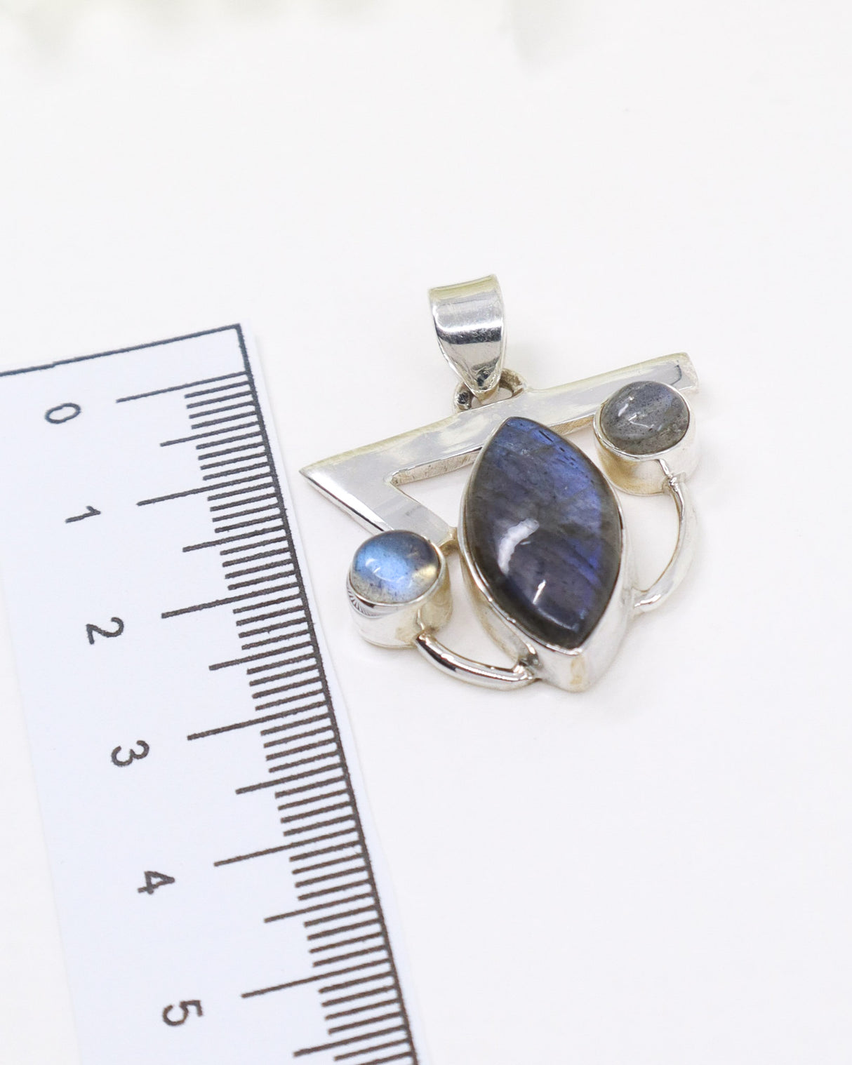 Labradorite Pendant | Sterling Silver | Intuition & Transformation