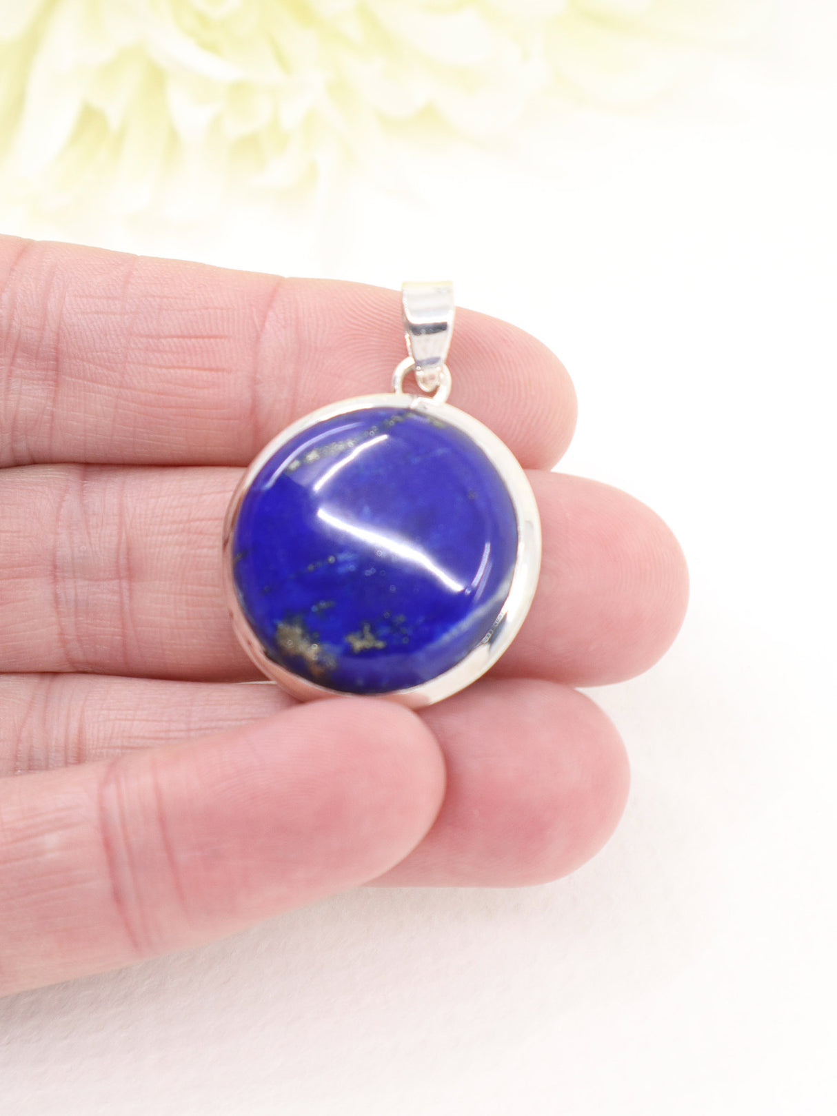 Lapis Lazuli Pendant | Sterling Silver | Intuition & Wisdom