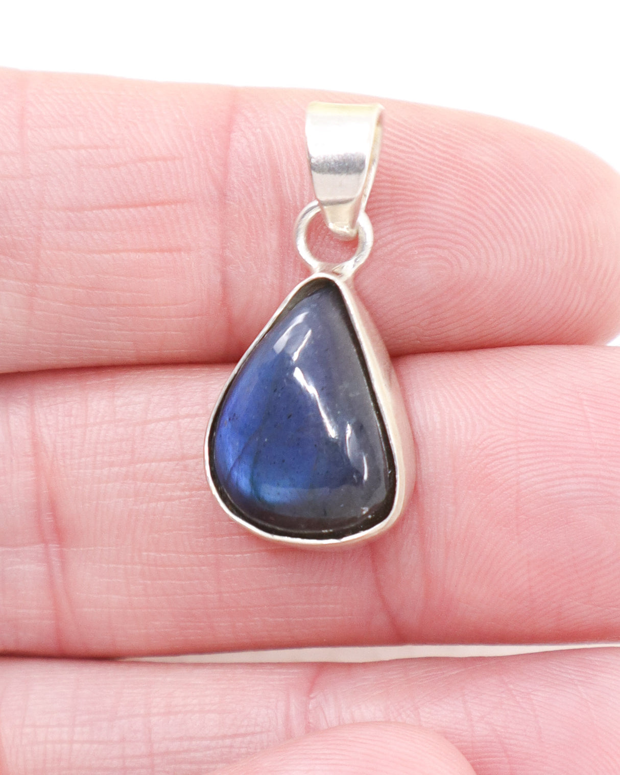 Labradorite Sterling Silver Pendant | Intuition & Protection