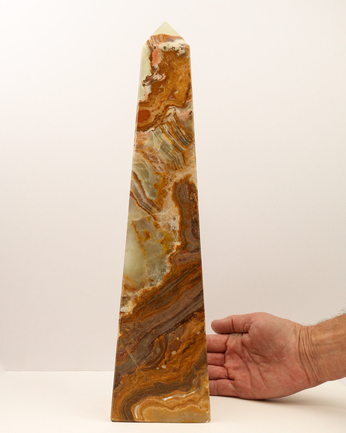 Green Onyx Tower | 31cm | 6.4kg | Growth & Earth Energy