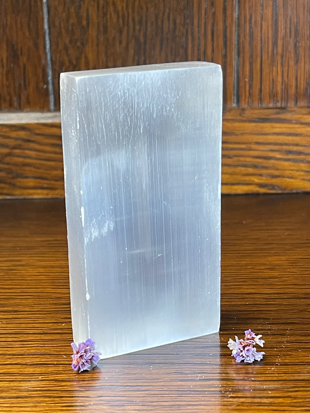 Selenite Charging Plate 10cm - Spiritual Growth & Meditation
