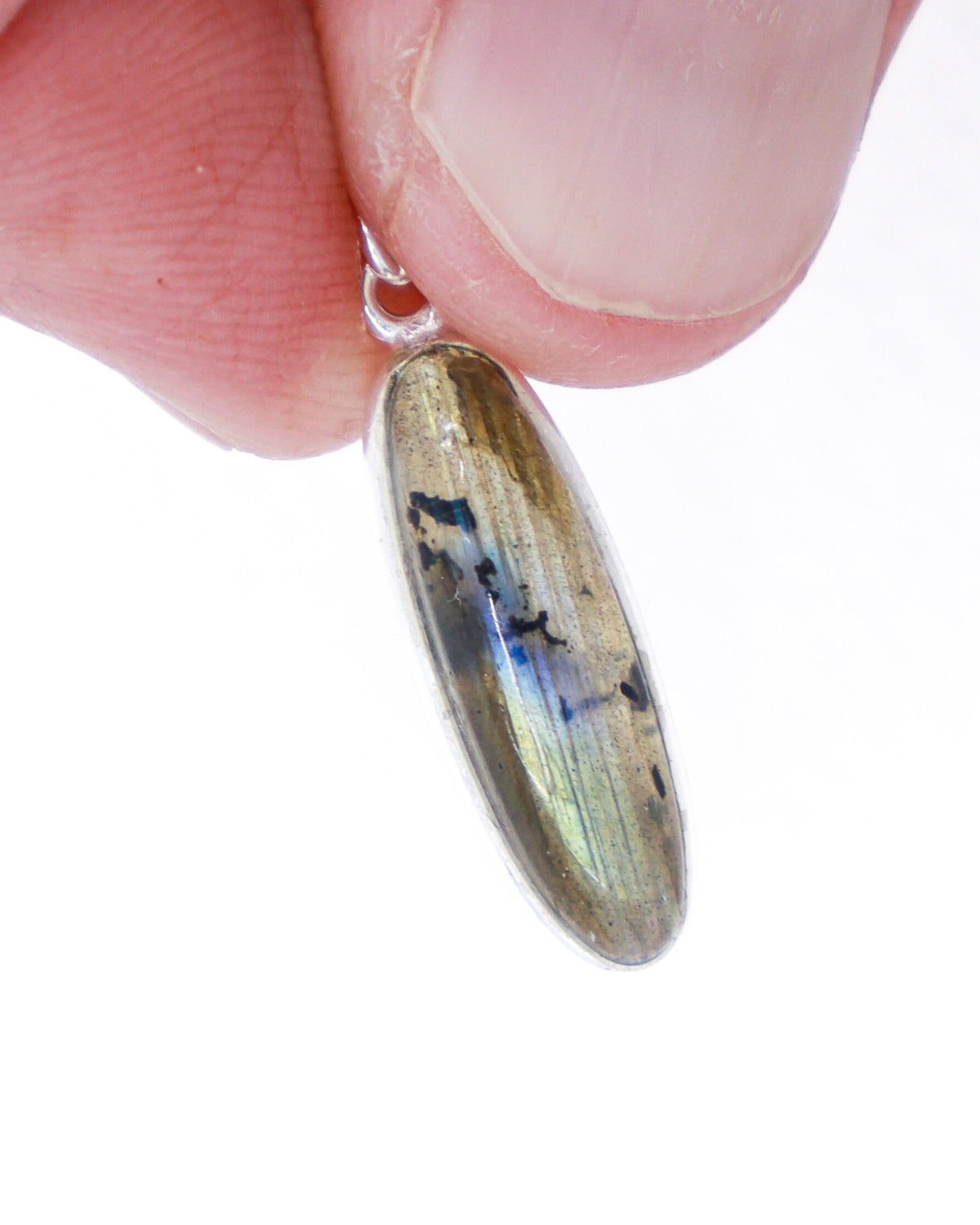 Labradorite Sterling Silver Earrings – The Mystic’s Light | Intuition & Protection