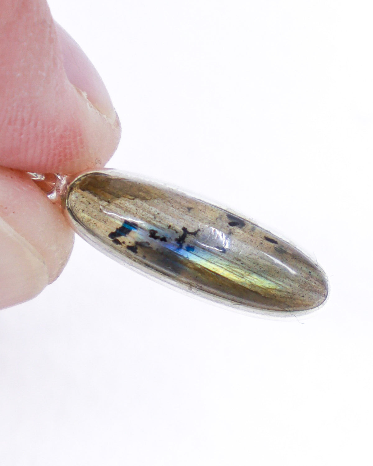 Labradorite Sterling Silver Earrings – The Mystic’s Light | Intuition & Protection