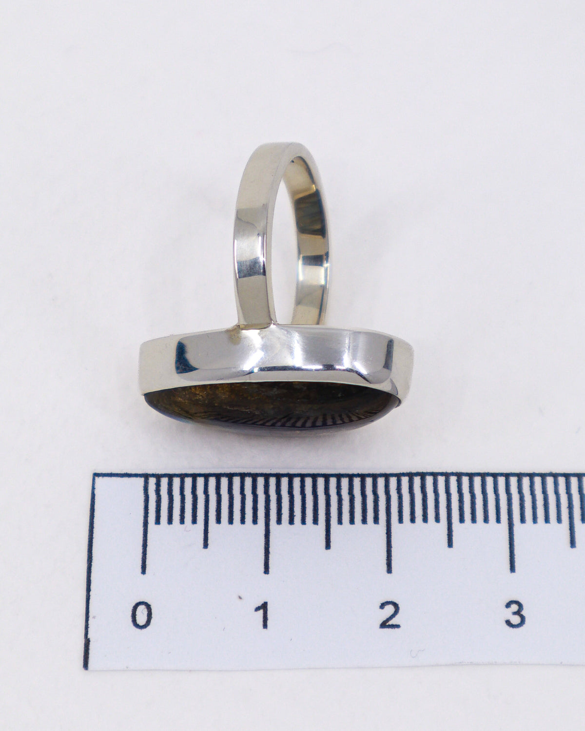 Labradorite Sterling Silver Ring Size 6 – The Mystic Flame | Intuition & Protection