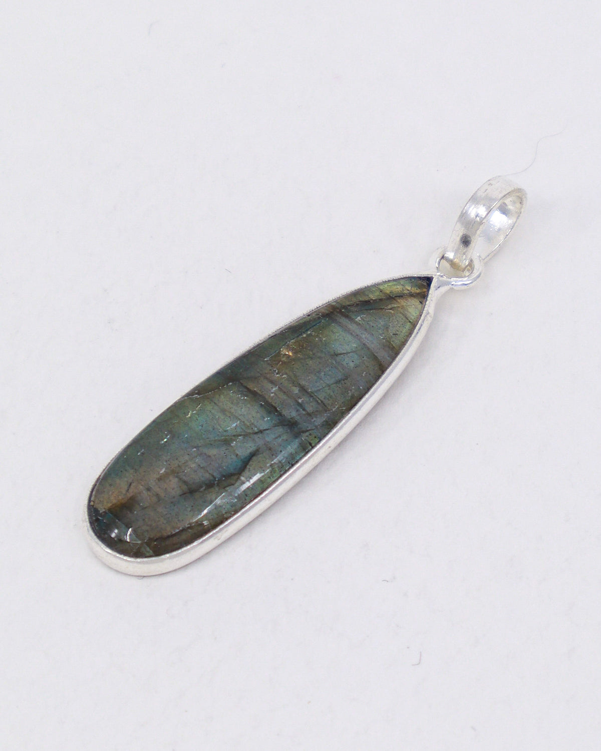 Labradorite Sterling Silver Pendant – The Mystic Tide | Intuition & Transformation
