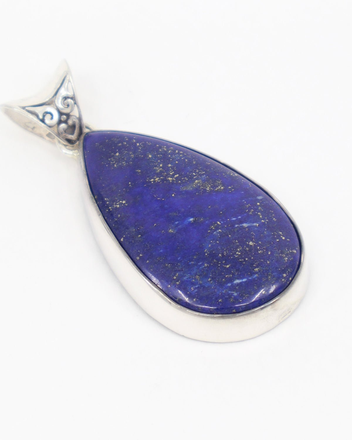 Lapis Lazuli Sterling Silver Pendant – The Celestial Oracle | Wisdom & Intuition