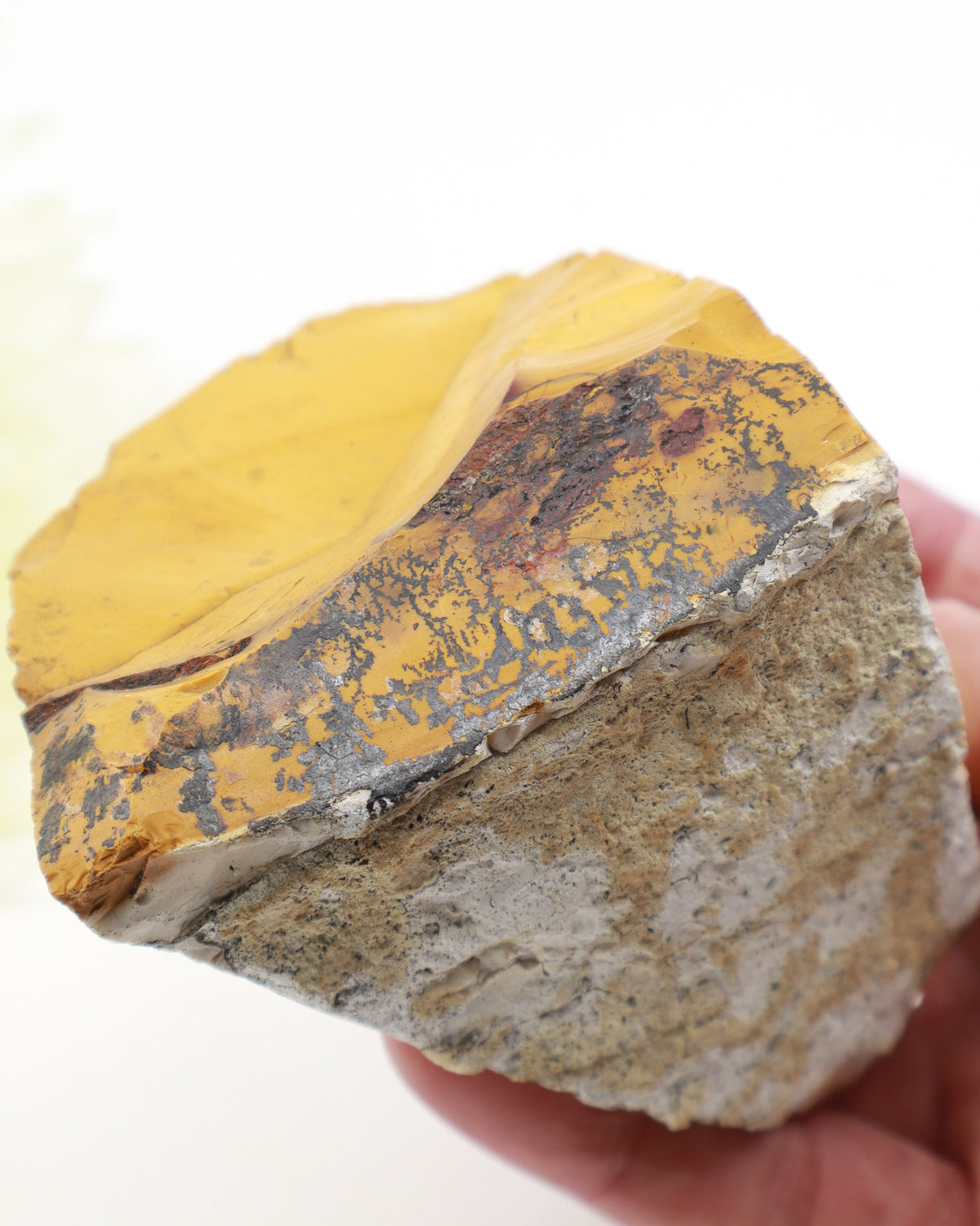 Golden Mookaite Jasper Natural Specimen – Courage to Change