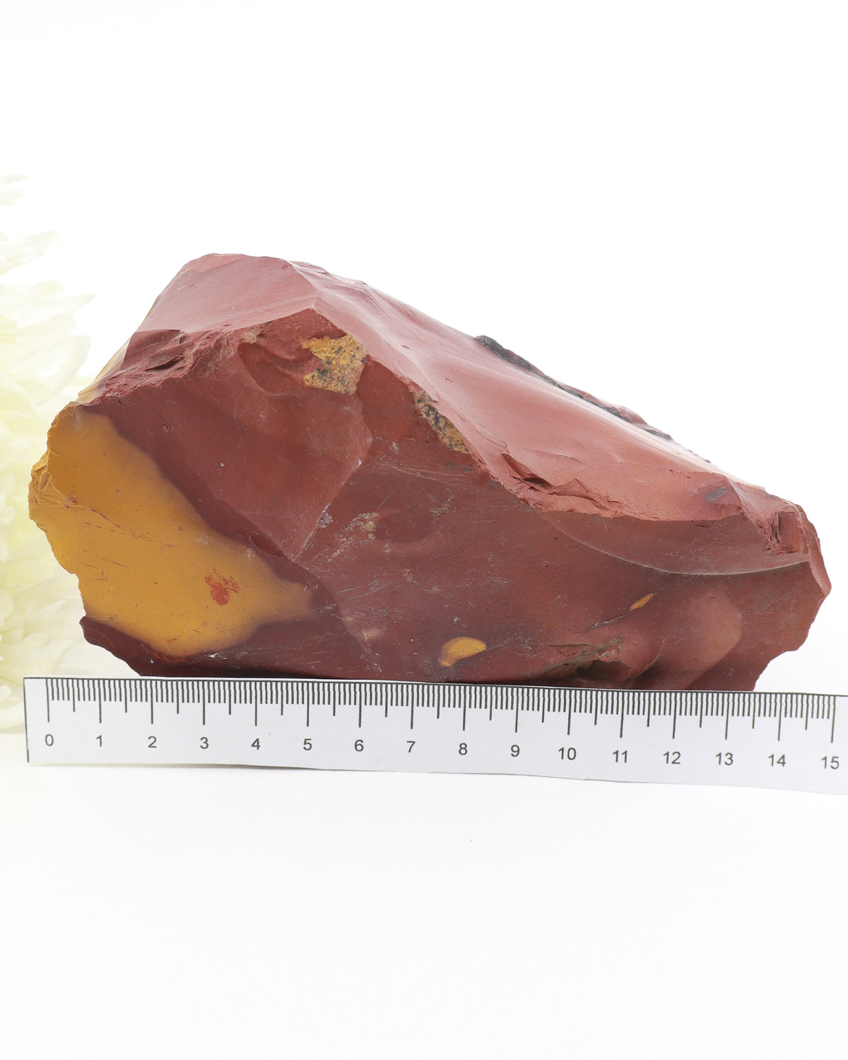 Red Mookaite Jasper Natural Specimen – Courage of the Earth
