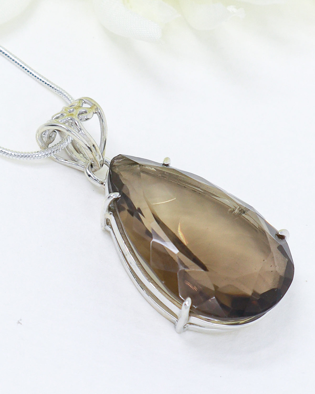 Brazilian Smoky Quartz Pendant | The Grounded Soul | Protection & Release