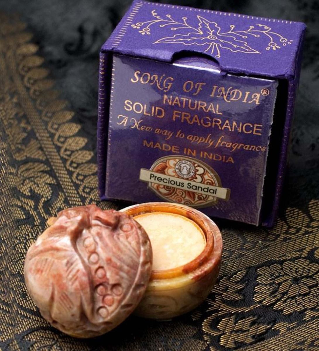 Amber Solid Perfume – Song of India