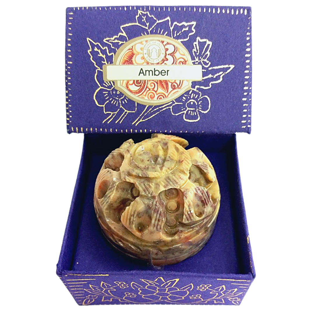 Amber Solid Perfume – Song of India