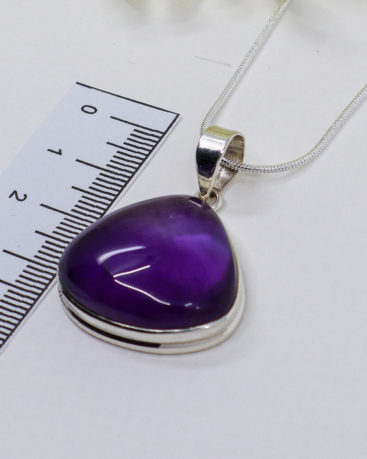 Amethyst “Violet Sanctuary” Sterling Silver Pendant