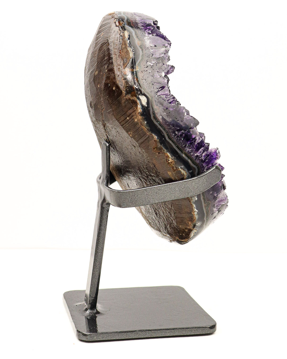 Uruguayan Amethyst Druzy on Stand | 15cm | 2.2kg | Celestial Calm & Protection