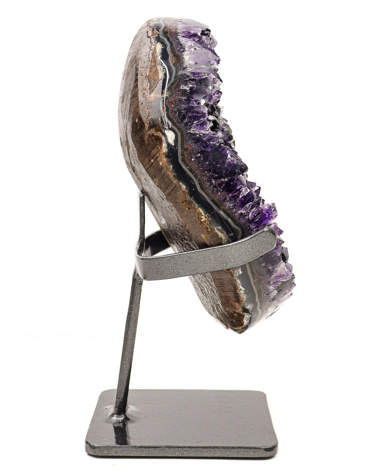 Uruguayan Amethyst Druzy on Stand | 15cm | 2.2kg | Celestial Calm & Protection