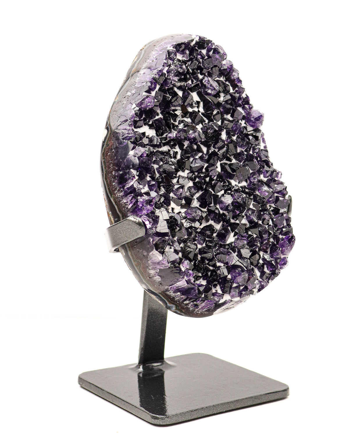 Uruguayan Amethyst Druzy on Stand | 15cm | 2.2kg | Celestial Calm & Protection