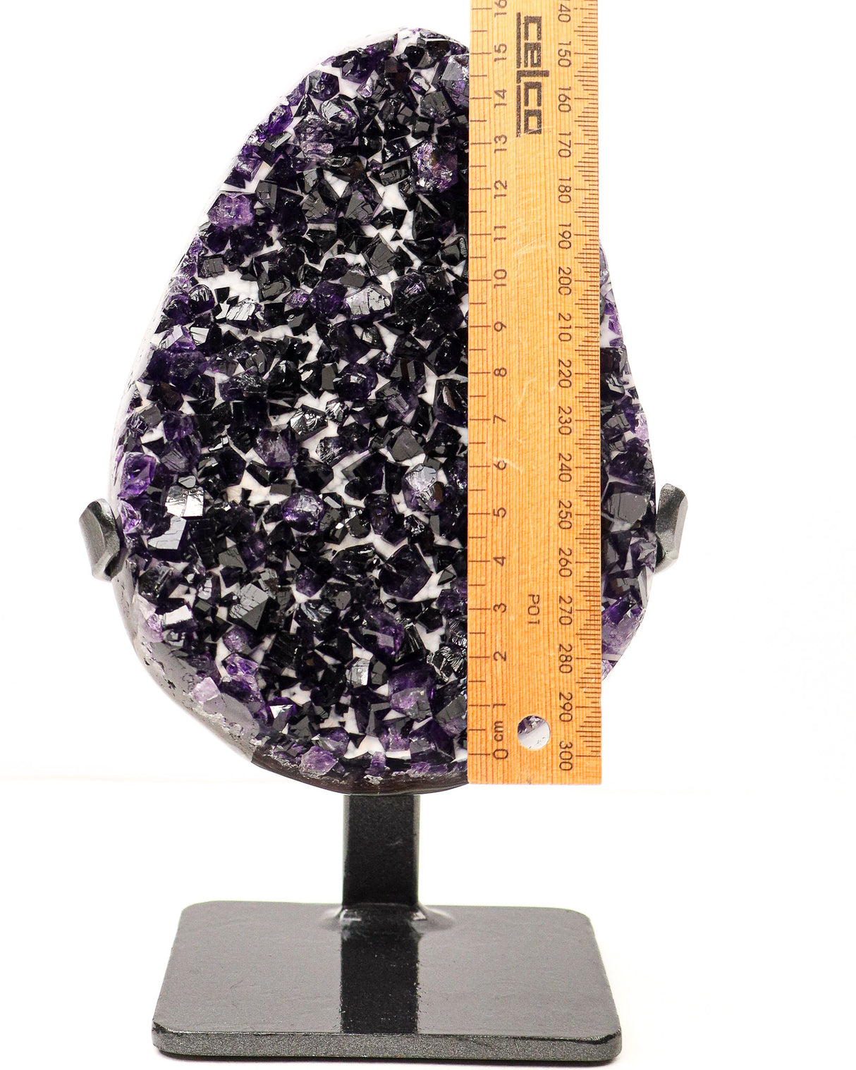 Uruguayan Amethyst Druzy on Stand | 15cm | 2.2kg | Celestial Calm & Protection