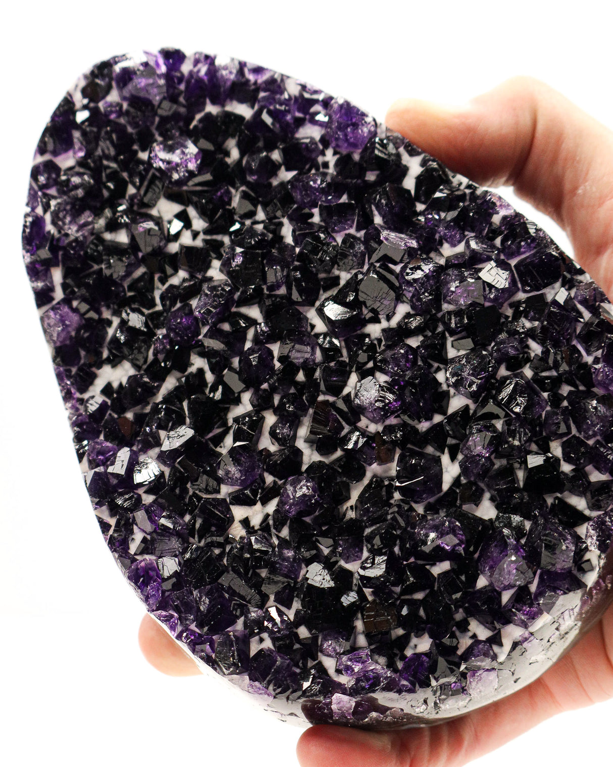 Uruguayan Amethyst Druzy on Stand | 15cm | 2.2kg | Celestial Calm & Protection