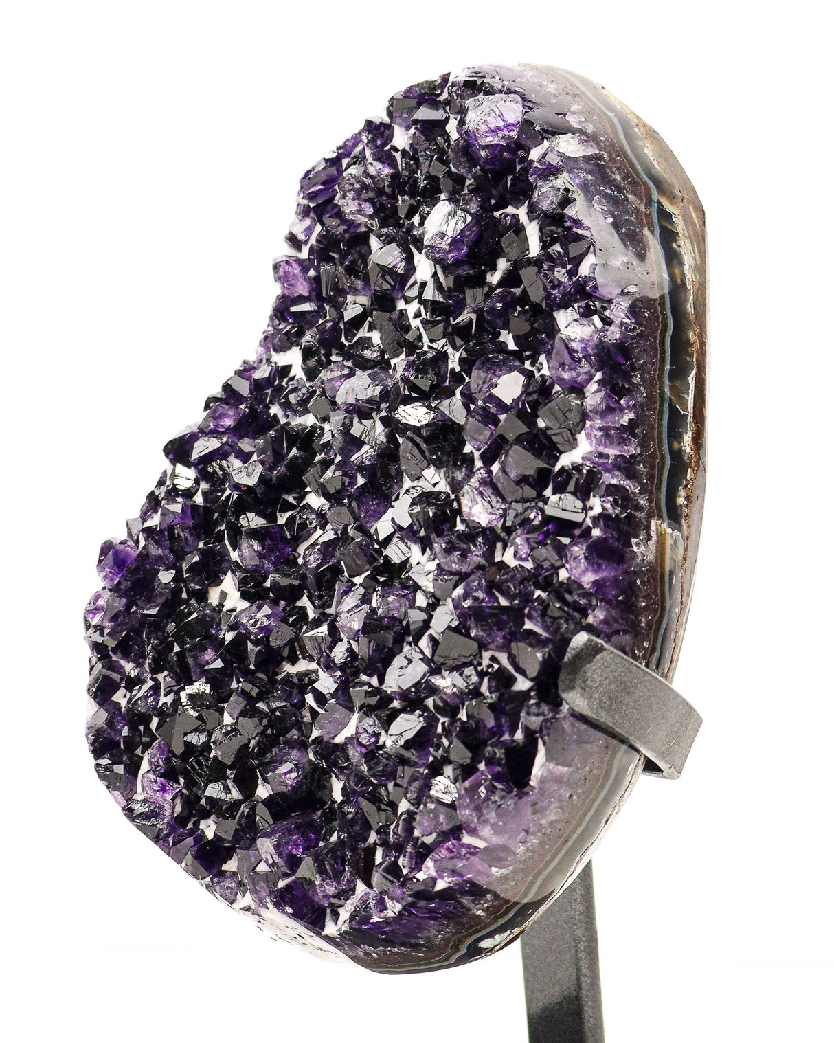 Uruguayan Amethyst Druzy on Stand | 15cm | 2.2kg | Celestial Calm & Protection