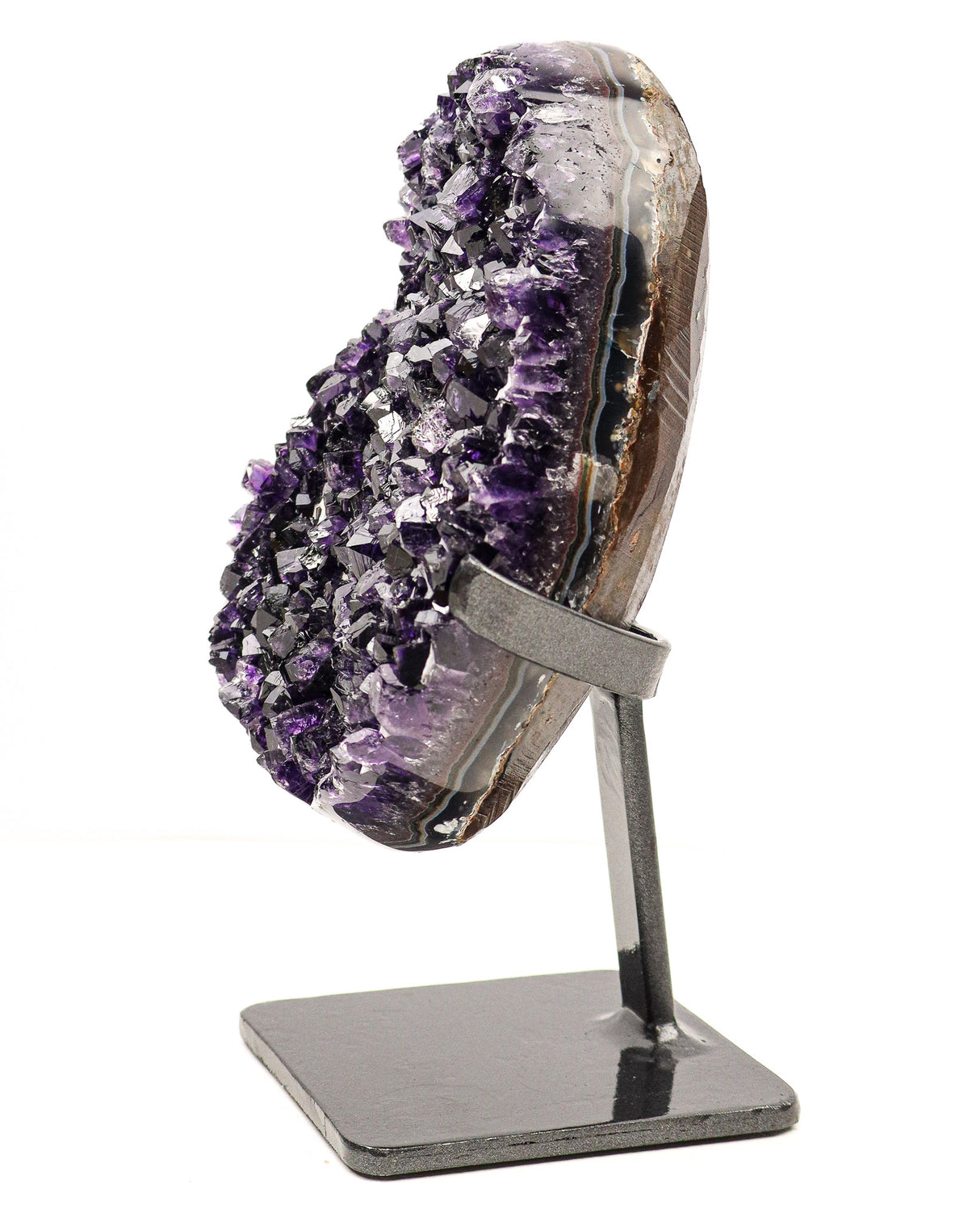 Uruguayan Amethyst Druzy on Stand | 15cm | 2.2kg | Celestial Calm & Protection