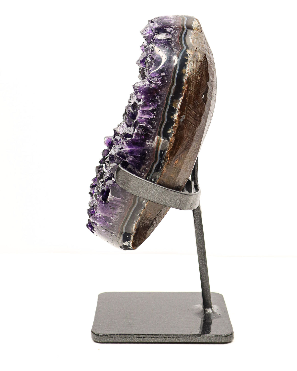 Uruguayan Amethyst Druzy on Stand | 15cm | 2.2kg | Celestial Calm & Protection