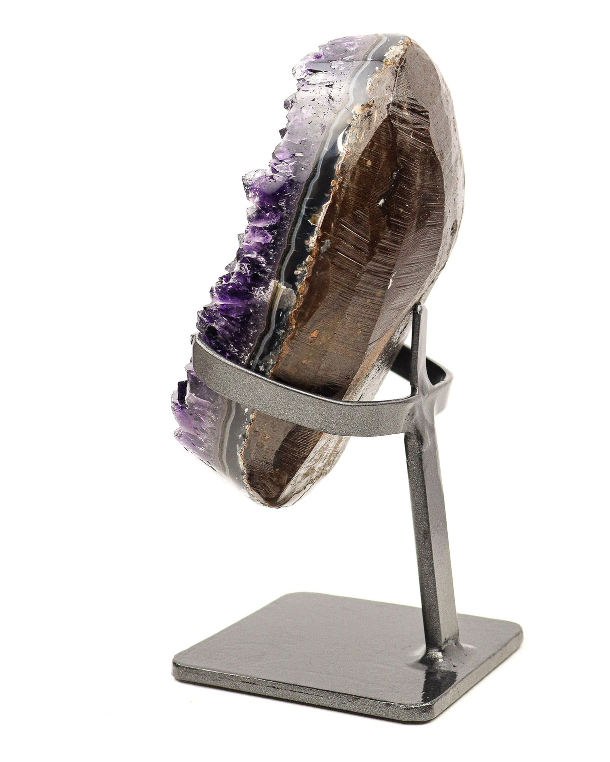 Uruguayan Amethyst Druzy on Stand | 15cm | 2.2kg | Celestial Calm & Protection