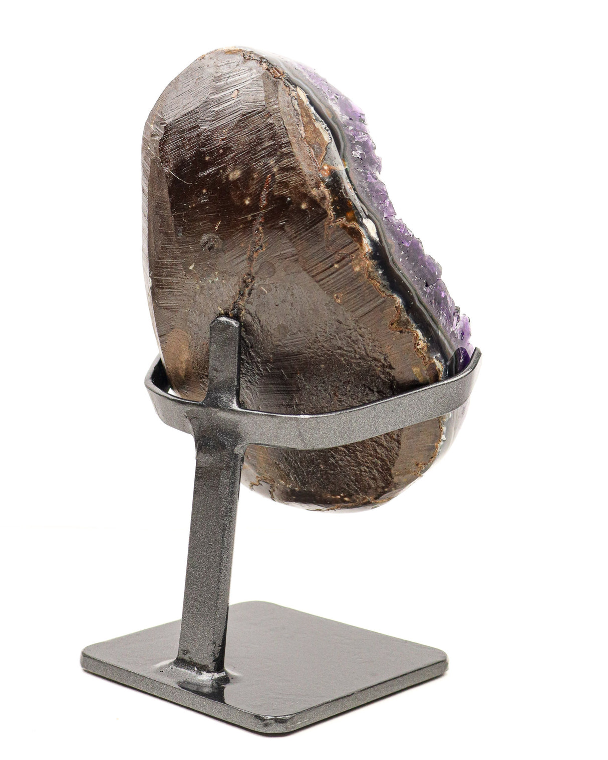 Uruguayan Amethyst Druzy on Stand | 15cm | 2.2kg | Celestial Calm & Protection