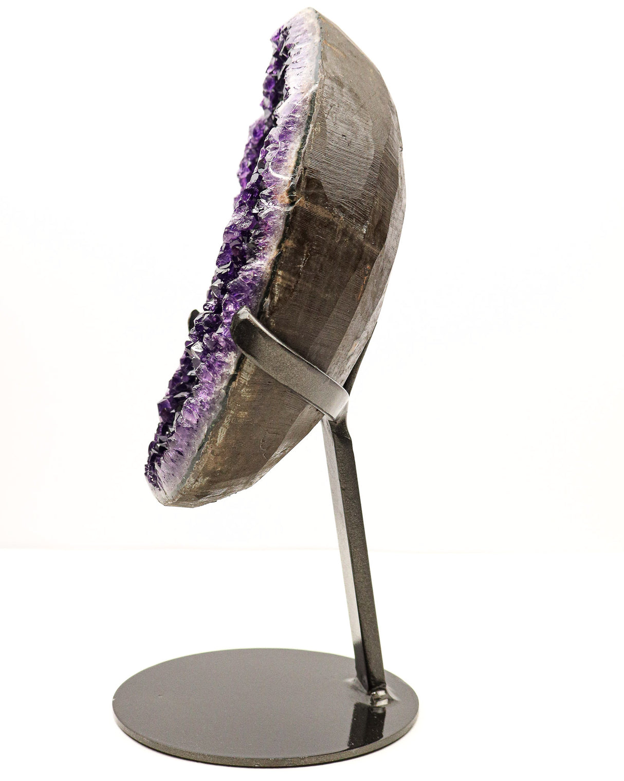 Uruguayan Amethyst Druzy on Stand | 3.1kg | Deep Protection & Ancient Wisdom