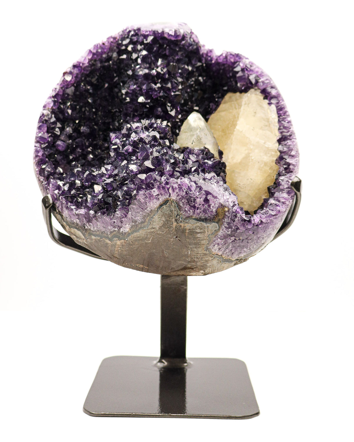 Uruguayan Amethyst with Calcite | 7.1kg | 30cm | Divine Clarity & Inner Illumination