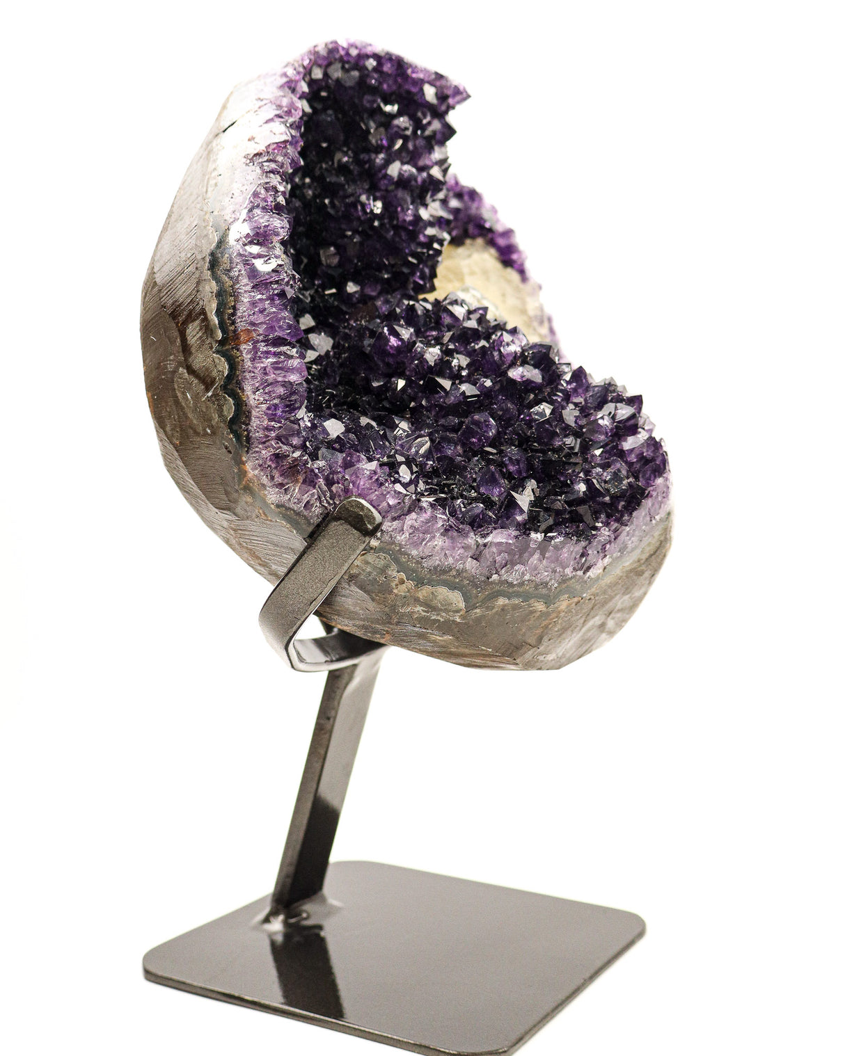 Uruguayan Amethyst with Calcite | 7.1kg | 30cm | Divine Clarity & Inner Illumination