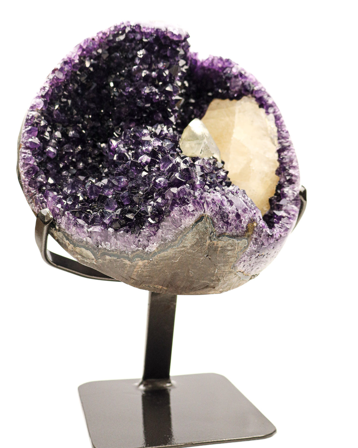 Uruguayan Amethyst with Calcite | 7.1kg | 30cm | Divine Clarity & Inner Illumination