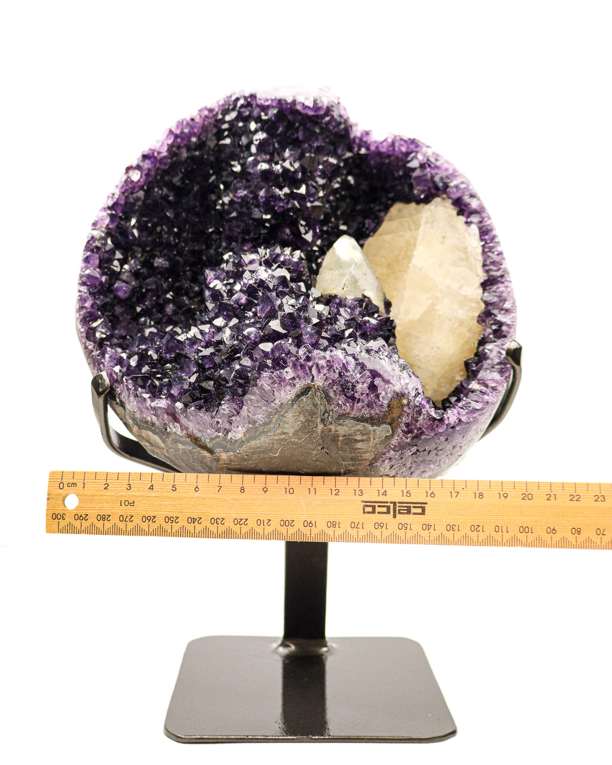 Uruguayan Amethyst with Calcite | 7.1kg | 30cm | Divine Clarity & Inner Illumination
